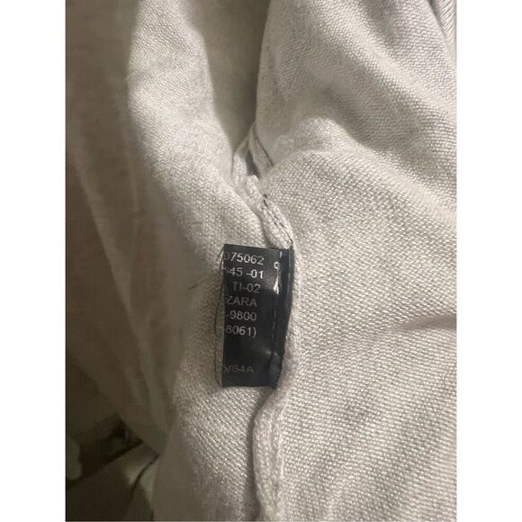 ✨Zara Grey Open Front Oversized Slouchy Knit Kimono Style Sz Small Cardigan✨ - Picture 11 of 13